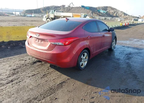 2013 Hyundai Elantra Gls из США, поврежденный, VIN 5NPDH4AE4DH394896